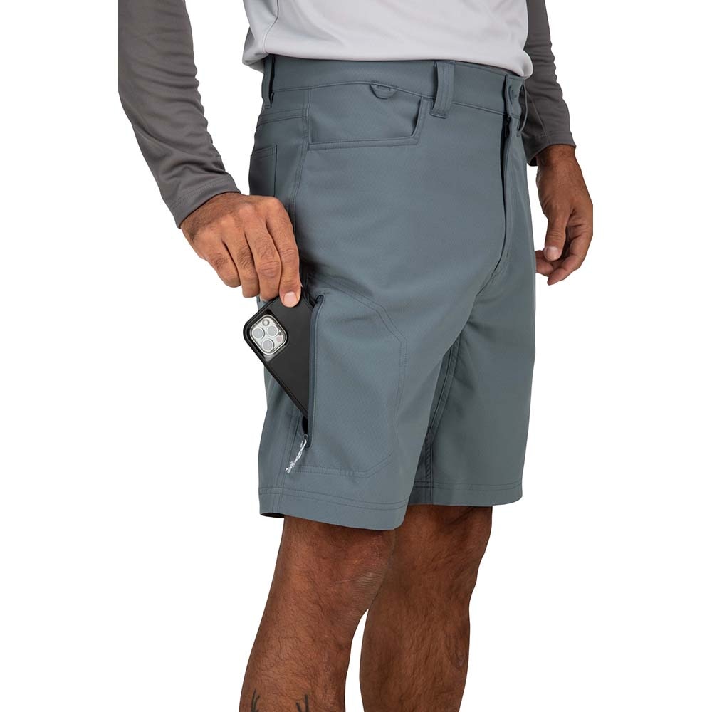 Simms Skiff Shorts Men's in Storm